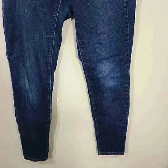 P2 White house black market skinny jeans size small jegging jeans blue denim - Picture 4 of 8